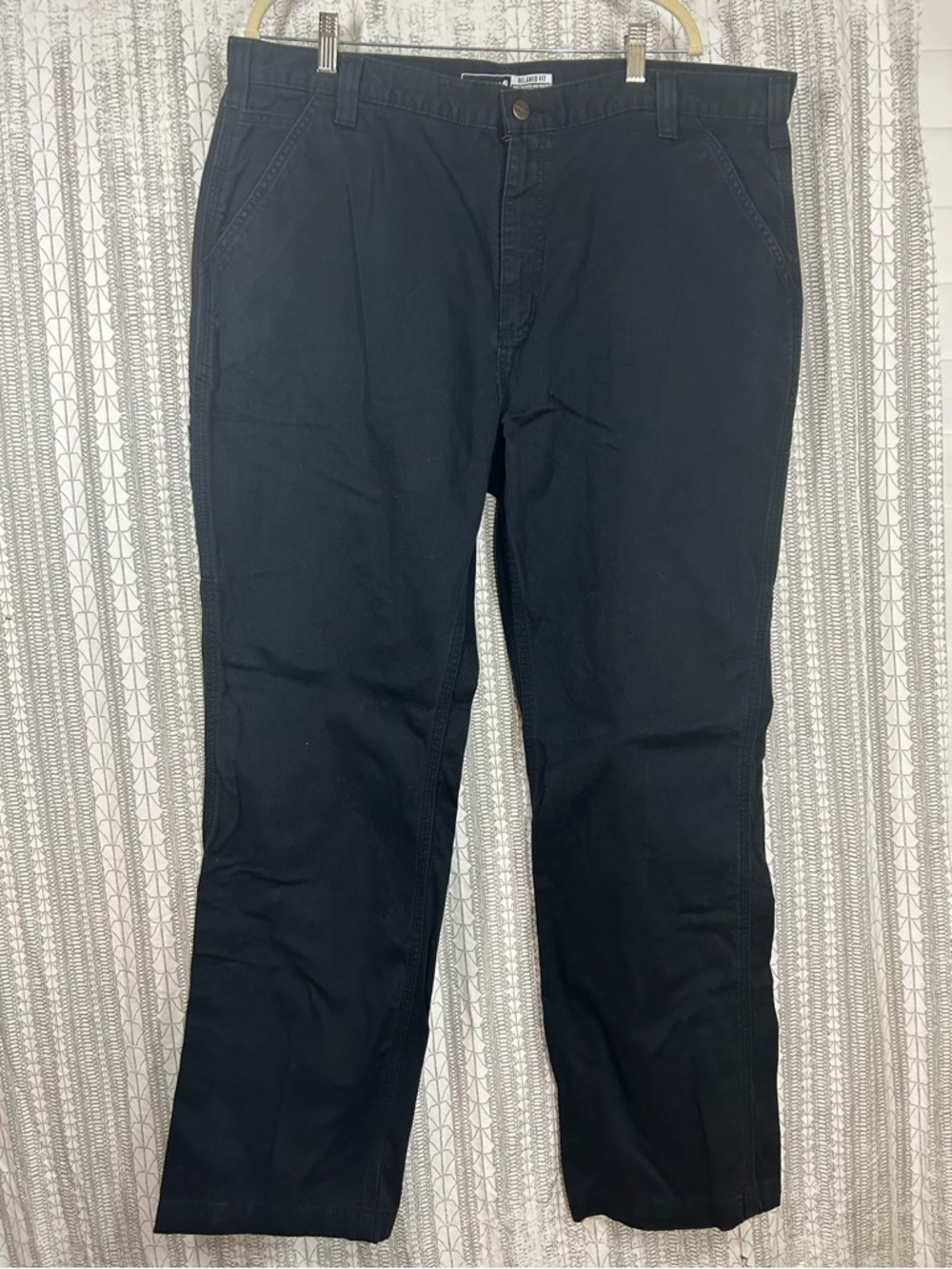 Carhartt Men's Navy Straight Chino Pants